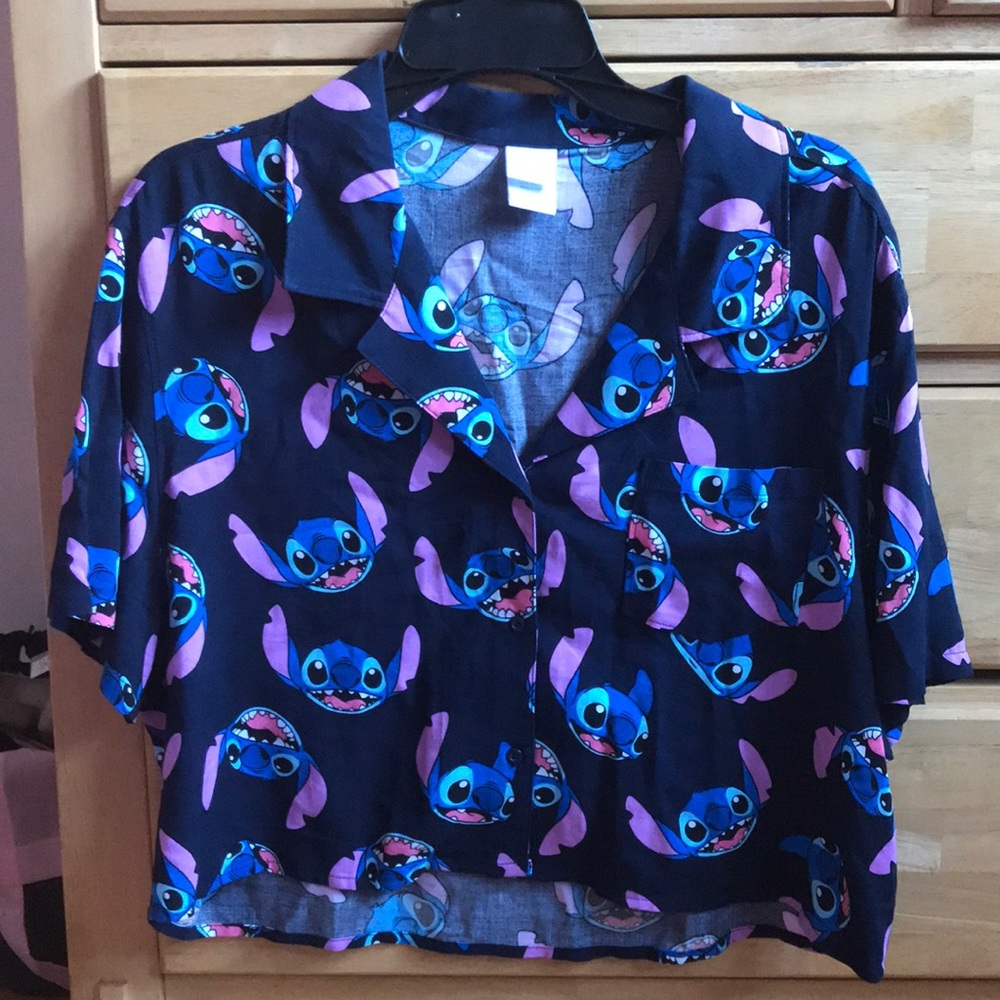 Disney Women’s Stitch Crop Top